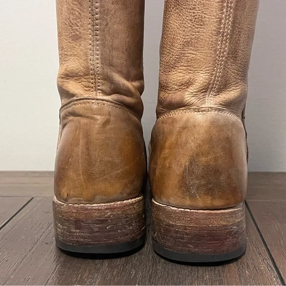 Bed Stu Manchester Knee High Boots Cobbler Series Womens size 6.5 - Picture 7 of 11